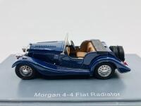 Morgan: A 1:43 scale model by Neo of the 4-4 Flat Radiator, in original packaging [Location: Sydney]