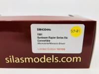 Sunbeam: A 1:43 scale model by Silas Models of the 1961 Rapier Series IIIA Convertible, in original packaging [Location: Sydney] - 3
