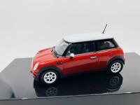 Mini: A 1:43 scale model by AutoArt of the BMW Mini Cooper, in original packaging [Location: Sydney]