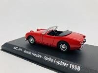 Austin-Healey: A 1:43 scale model by Detail Cars of the 1958 Sprite Mark I, in original packaging [Location: Sydney] - 6