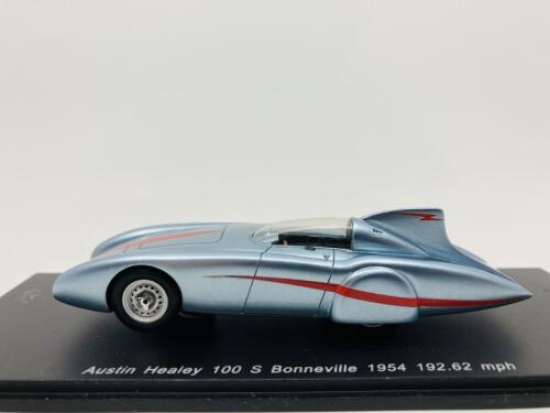 306 · Austin-Healey: A 1:43 scale model by Spark of the 1954 100S Bonneville Streamliner, in original packaging [Location: Sydney]