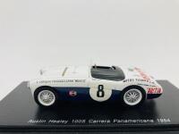 Austin-Healey: A 1:43 scale model by Spark of the 100S in 1954&nbsp;Carrera Panamericana&nbsp;livery, in original packaging [Location: Sydney]