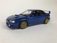 SUBARU: Three 1:18 scale Subaru Impreza's models produced by AutoArt (NB description) - 11