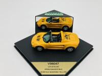Lotus: A 1:43 scale model by Vitesse of the Elise in Norfolk Mustard Yellow, in original packaging [Location: Sydney]