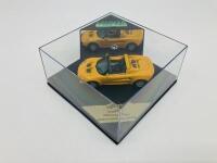 Lotus: A 1:43 scale model by Vitesse of the Elise in Norfolk Mustard Yellow, in original packaging [Location: Sydney] - 2