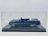 CHEVROLET: A 1:43 scale model by Vitesse of the 1959 Chevrolet Impala Convertible in Harbor Blue, complete with original packaging [Location: Sydney] - 5