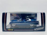 CHEVROLET: A 1:43 scale model by Vitesse of the 1959 Chevrolet Impala Convertible in Harbor Blue, complete with original packaging [Location: Sydney] - 8