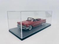 CHEVROLET: A 1:43 scale model by Neo Scale Models of the Chevrolet Bel Air HT Coupe in two-tone red and white, complete with original packaging [Location: Sydney] - 5