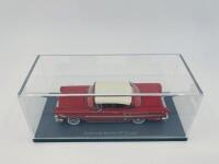 CHEVROLET: A 1:43 scale model by Neo Scale Models of the Chevrolet Bel Air HT Coupe in two-tone red and white, complete with original packaging [Location: Sydney] - 6