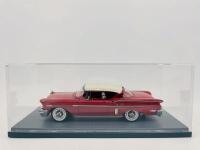 CHEVROLET: A 1:43 scale model by Neo Scale Models of the Chevrolet Bel Air HT Coupe in two-tone red and white, complete with original packaging [Location: Sydney] - 7