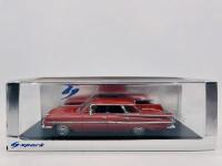 CHEVROLET: A 1:43 scale model by Spark of the 1959 Chevrolet Impala Sedan&nbsp;in red, complete with original packaging [Location: Sydney] - 8