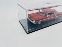 CHEVROLET: A 1:43 scale model by Spark of the 1959 Chevrolet Impala Sedan&nbsp;in red, complete with original packaging [Location: Sydney] - 9