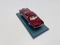 CADILLAC: A 1:43 scale model by Neo Scale Models of the Cadillac Eldorado in red, complete with original packaging [Location: Sydney] - 4
