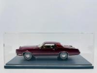 CADILLAC: A 1:43 scale model by Neo Scale Models of the Cadillac Eldorado in red, complete with original packaging [Location: Sydney] - 5