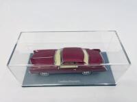 CADILLAC: A 1:43 scale model by Neo Scale Models of the Cadillac Eldorado in red, complete with original packaging [Location: Sydney] - 6