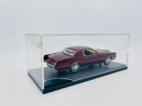 CADILLAC: A 1:43 scale model by Neo Scale Models of the Cadillac Eldorado in red, complete with original packaging [Location: Sydney] - 9