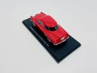STUDEBAKER: A 1:43 scale model by Best of Show of the 1951 Studebaker Champion Starlight Coupe in red, complete with original packaging [Location: Sydney] - 4