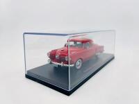 STUDEBAKER: A 1:43 scale model by Best of Show of the 1951 Studebaker Champion Starlight Coupe in red, complete with original packaging [Location: Sydney] - 5