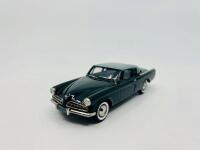 STUDEBAKER: A 1:43 scale model by Brooklin Models of the 1954 Studebaker Commander Coupe in two-tone Azore Green/Lance Green, complete with original packaging [Location: Sydney] - 2