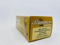STUDEBAKER: A 1:43 scale model by Brooklin Models of the 1953 Studebaker Champion Starliner Coupe in two-tone Coral/Ivory,&nbsp;complete with original packaging [Location: Sydney] - 5