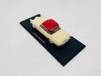 STUDEBAKER: A 1:43 scale model by Spark&nbsp;of the 1953 Studebaker Champion Coupe in two-tone ivory/red, complete with original packaging [Location: Sydney] - 4