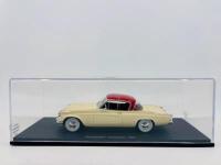 STUDEBAKER: A 1:43 scale model by Spark&nbsp;of the 1953 Studebaker Champion Coupe in two-tone ivory/red, complete with original packaging [Location: Sydney] - 5