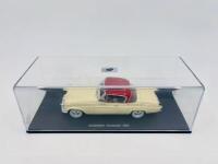 STUDEBAKER: A 1:43 scale model by Spark&nbsp;of the 1953 Studebaker Champion Coupe in two-tone ivory/red, complete with original packaging [Location: Sydney] - 7