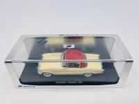 STUDEBAKER: A 1:43 scale model by Spark&nbsp;of the 1953 Studebaker Champion Coupe in two-tone ivory/red, complete with original packaging [Location: Sydney] - 9
