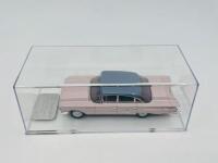 CHEVROLET: A 1:43 scale model by Trax of the 1960 Chevrolet Bel Air Sedan in two tone pink and blue. Limited edition 370/415 pieces, complete with original packaging [Location: Sydney] - 8