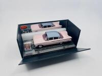 CHEVROLET: A 1:43 scale model by Trax of the 1960 Chevrolet Bel Air Sedan in two tone pink and blue. Limited edition 370/415 pieces, complete with original packaging [Location: Sydney] - 10