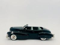 CADILLAC: A 1:43 scale model by Brooklin Models of the 1947 Cadillac Series 62 Convertible in green, complete with original packaging [Location: Sydney]