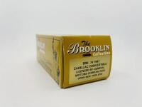 CADILLAC: A 1:43 scale model by Brooklin Models of the 1947 Cadillac Series 62 Convertible in green, complete with original packaging [Location: Sydney] - 7