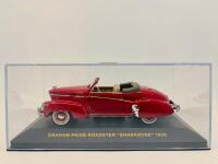 GRAHAM-PAIGE: A 1:43 scale model by IXO&nbsp;Models of the 1939 Graham-Paige Roadster "Sharknose"&nbsp;in red, complete with original packaging [Location: Sydney] - 7