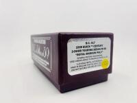 BUICK: A 1:43 scale model by Brooklin Models of the 1939 Buick Century 2-Door Touring Sedan in Maroon, complete with original packaging [Location: Sydney] - 5