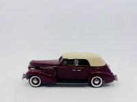 BUICK: A 1:43 scale model by Brooklin Models of the 1937 Buick Special 5-Passenger Convertible Phaeton in Sandringham Maroon, complete with original packaging [Location: Sydney]