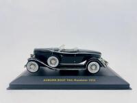 AUBURN: A 1:43 scale model by IXO Models of the 1933&nbsp;Auburn Boat Tail Roadster&nbsp;in black, complete with original packaging [Location: Sydney]