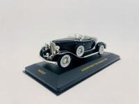 AUBURN: A 1:43 scale model by IXO Models of the 1933&nbsp;Auburn Boat Tail Roadster&nbsp;in black, complete with original packaging [Location: Sydney] - 2
