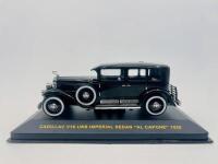 CADILLAC: A 1:43 scale model by IXO Models of the 1930 Cadillac V16 LWB Imperial Sedan "Al Capone", complete with original packaging [Location: Sydney]