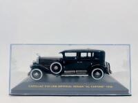 CADILLAC: A 1:43 scale model by IXO Models of the 1930 Cadillac V16 LWB Imperial Sedan "Al Capone", complete with original packaging [Location: Sydney] - 5