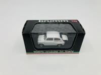 ABARTH: A 1:43 scale model by Brumm of the 1963 1000 Berlina Radiatore Monte Carlo, in original packaging [Location: Sydney] - 2