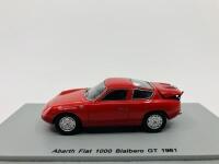 ABARTH: A 1:43 scale model by Spark 'White Line' of the 1961&nbsp;1000 Bialbero GT, in original packaging [Location: Sydney]