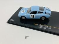 ABARTH: A 1:43 scale model by IXO of the Simca 1300 in 1962 Le Mans livery, in original packaging [Location: Sydney] - 6