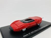ABARTH: A 1:43 scale model by Spark 'White Line' of the 1965 OT 2000 Bialbero Monoposto Record,&nbsp;in original packaging [Location: Sydney] - 4