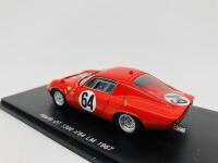 ABARTH: A 1:43 scale model by Spark 'White Line' of the 1967 OT 1300 in Le Mans livery, in original packaging [Location: Sydney] - 5