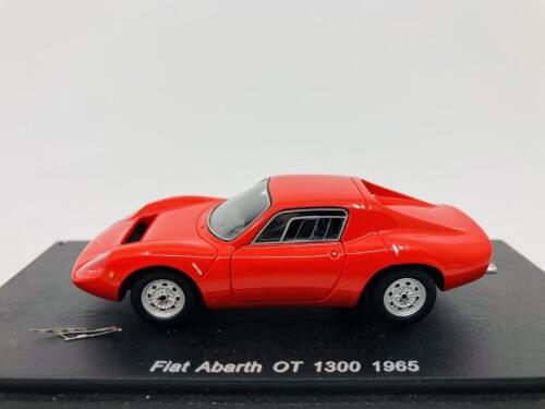 14 · ABARTH: A 1:43 scale model by Spark 'White Line' of the 1965 OT 1300, in original packaging [Location: Sydney]