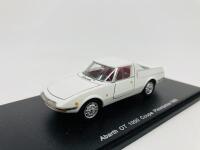 ABARTH: A 1:43 scale model by Spark 'White Line' of the 1965 OT 1000 Coup&eacute; Pininfarina, in original packaging [Location: Sydney] - 4