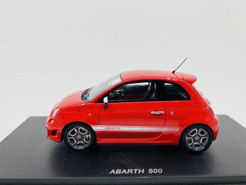 24 · ABARTH: A 1:43 scale model by Spark 'White Line' of the 500, in original packaging [Location: Sydney]