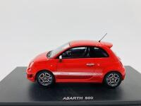 ABARTH: A 1:43 scale model by Spark 'White Line' of the 500, in original packaging [Location: Sydney]