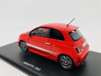 ABARTH: A 1:43 scale model by Spark 'White Line' of the 500, in original packaging [Location: Sydney] - 5