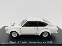 ABARTH: A 1:43 scale model by Spark 'White Line' of the 1966 OT 2000 Coup&eacute; America, in original packaging [Location: Sydney]
